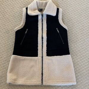 Love Token Faux Shearling Vest